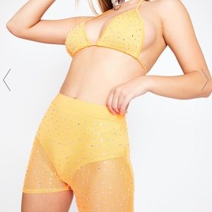 DOLLS KILL Juicy Champagne Ecstasy Rhinestone Set